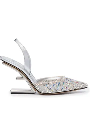 Fendi Pumps mit Kristallen 100mm