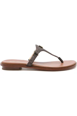 Michael Kors Jillian Sandalen mit Logo-Schild
