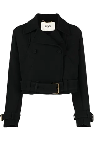 Fendi Bikerjacke mit FF-Jacquardmuster
