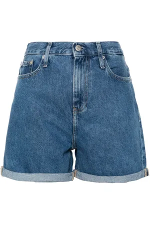 Calvin Klein Jeans-Shorts mit hohem Bund