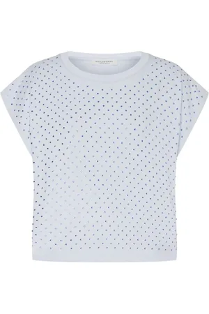 Serafini T-Shirt mit Strass