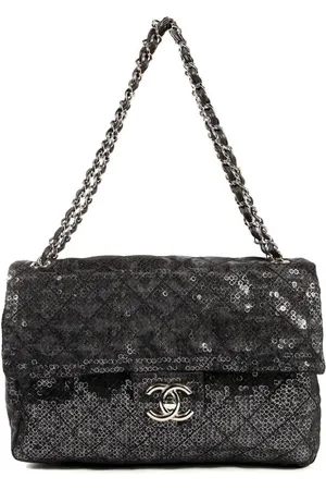 CHANEL 2009 Jumbo Classic Flap Schultertasche