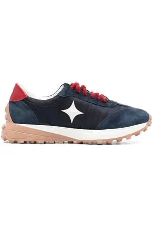 Madison.Maison Sneakers mit Wildlederbesatz