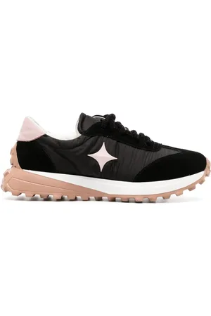 Madison.Maison Sneakers mit Wildlederbesatz