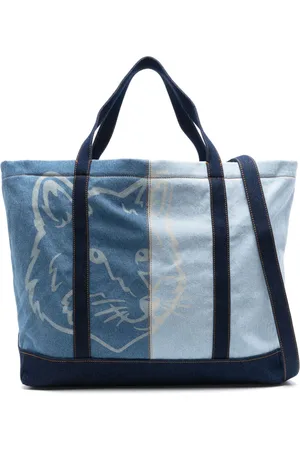 Maison Kitsuné Handtasche mit Fuchs-Print