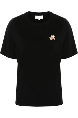 Maison Kitsuné T-Shirt mit Speedy Fox-Applikation