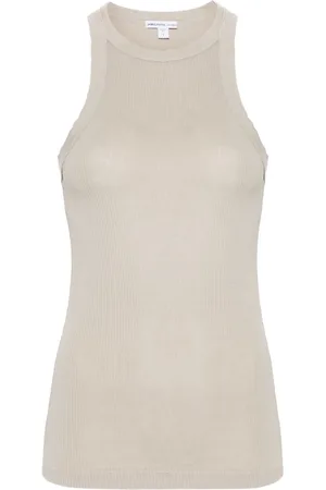James Perse Fein geripptes Trägershirt