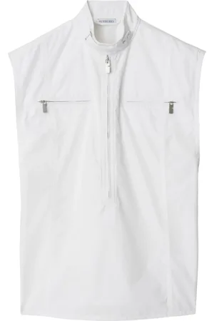 Burberry Tanktop mit kurzem Reißverschluss