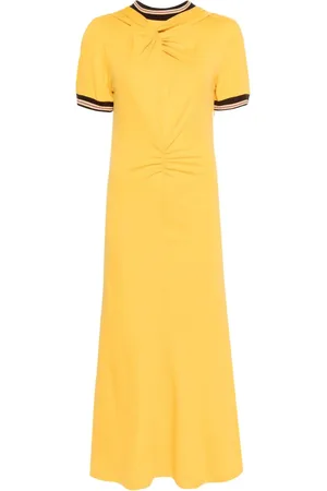 WALES BONNER Wing Kleid mit Logo-Stickerei