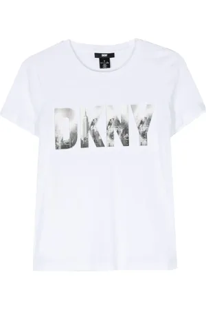 DKNY T-Shirt mit eingeprägtem Logo