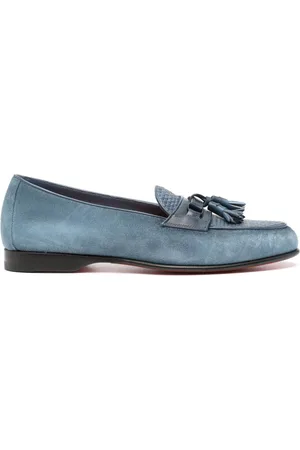 santoni Andrea Loafer aus Wildleder