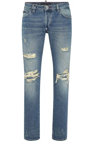 Philipp Plein Skinny-Jeans im Distressed-Look