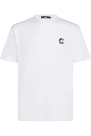 Karl Lagerfeld T-Shirt mit rundem Logo