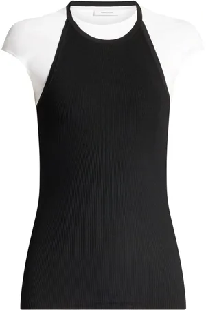 Salvatore Ferragamo Tanktop in Colour-Block-Optik