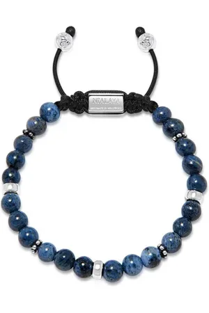 Nialaya Armband aus Dumortierit-Perlen