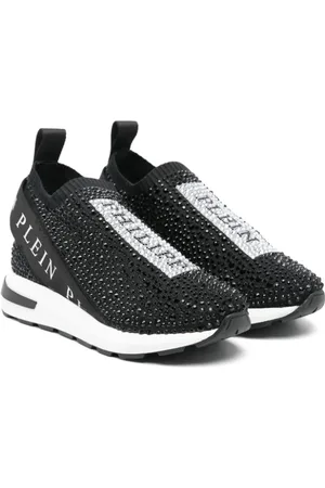 Philipp Plein Slip-On-Sneakers mit Kristallen