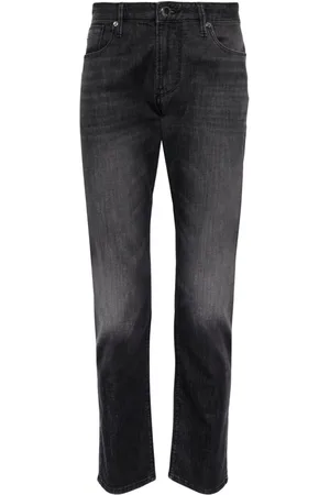 Emporio Armani Halbhohe Slim-Fit-Jeans