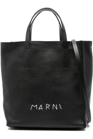 Marni Shopper mit Logo-Stickerei