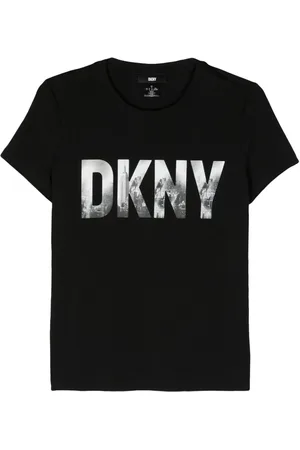 DKNY T-Shirt mit Logo-Prägung