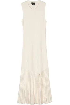 DKNY Trägerkleid aus geripptem Strick