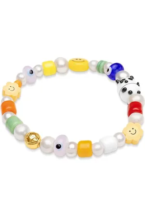 Nialaya Panda Armband mit Perlen