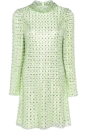 Jenny Packham Snapdragon Minikleid mit Kristallen
