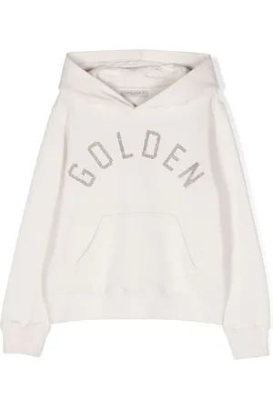 Golden Goose Hoodie mit Perlenverzierung