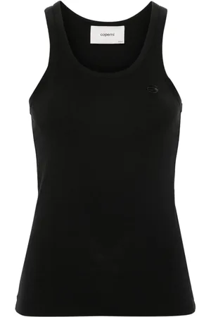 COPERNI Trägershirt mit Logo-Stickerei