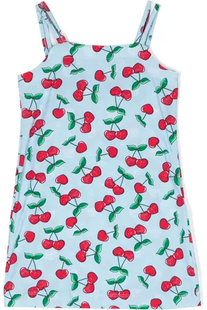 Chiara Ferragni Kleid in A-Linie mit Kirschen-Print