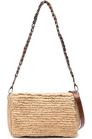 IBELIV Hafa Schultertasche aus Bast