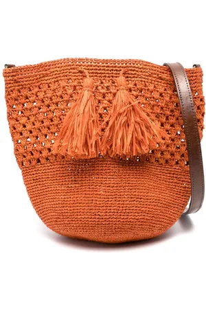 IBELIV Haingo Beuteltasche aus Bast