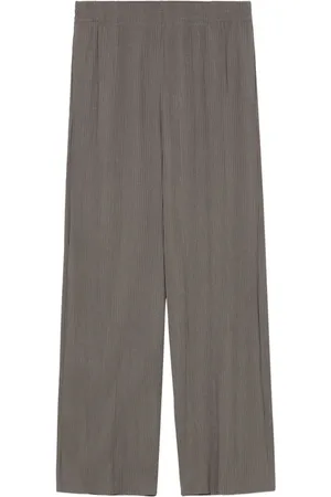 B+AB Gerippte Hose mit weitem Bein