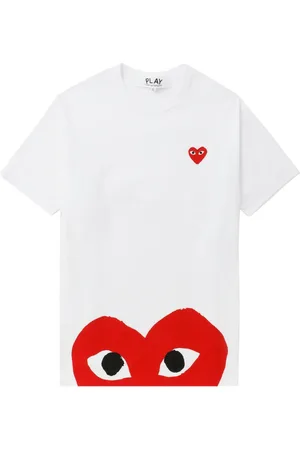 Comme des Garçons T-Shirt mit Herz-Print