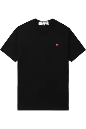 Comme des Garçons T-Shirt mit Logo-Applikation