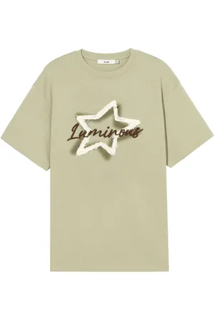 B+AB T-Shirt mit Sternapplikation