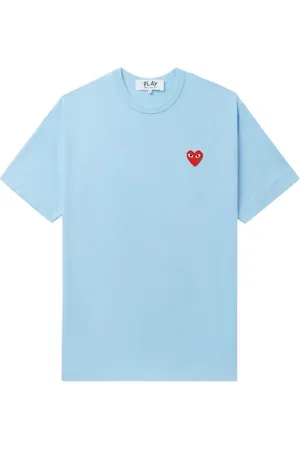 Comme des Garçons T-Shirt mit Logo-Applikation