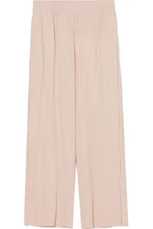 B+AB Gerippte Hose mit weitem Bein