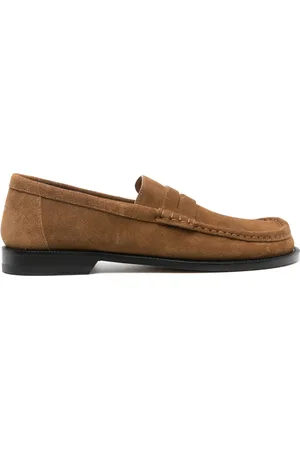 Loewe Campo Penny-Loafer aus Wildleder