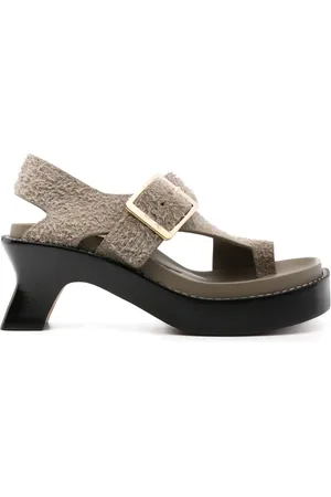 Loewe Eease Sandalen aus Wildleder 90mm