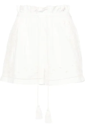 Twin-Set Shorts mit Lochstickerei