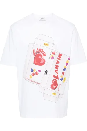 Lanvin T-Shirt mit Süßigkeiten-Print