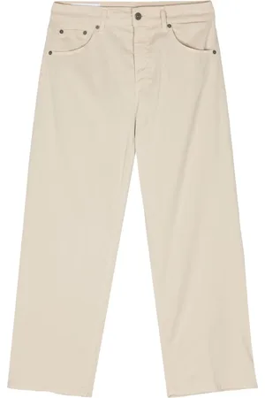 Dondup Halbhohe Straight-Leg-Hose