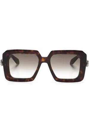 Bvlgari Serpenti Sonnenbrille im Oversized-Look