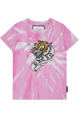 Philipp Plein T-Shirt mit Batikmuster