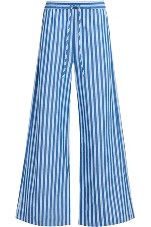 Marni Gestreifte Wide-Leg-Hose