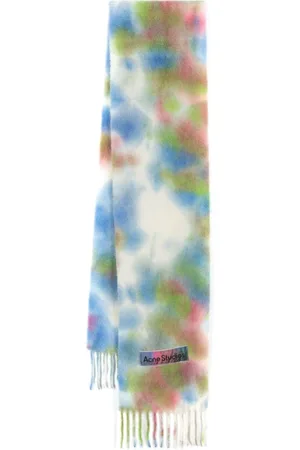 Acne Studios Schal mit Batikmuster