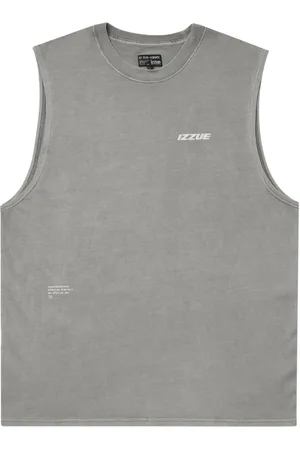 Izzue Trägershirt mit Logo-Print