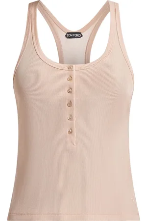 Tom Ford Geripptes Trägershirt