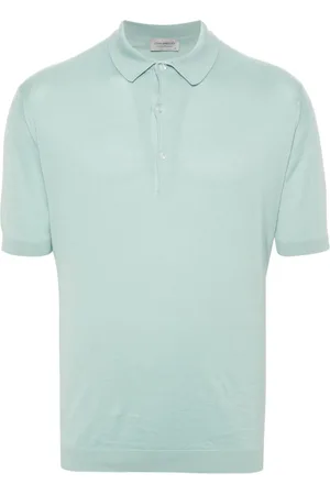 JOHN SMEDLEY Fein gestricktes Adrian Poloshirt