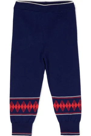 Gucci Ausgestellte Hose mit Jacquardmuster